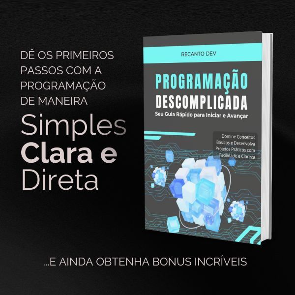 Imagem do curso Livro Programação Descomplicada: Seu Guia Rápido para Iniciar e Avançar