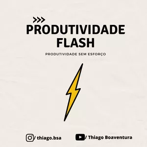 Imagem de capa para o Ebook Produtividade Flash
