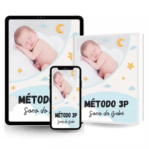 Imagem de capa para o Ebook Método 3P - Sono do Bebê