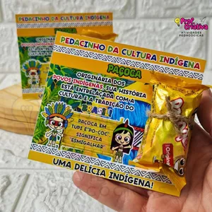 Imagem de capa para o Ebook CARTÕES PARA PAÇOCA - DIA DOS POVOS INDÍGENAS