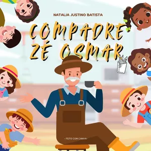 Imagem de capa para o Ebook COMPADRE ZÉ OSMAR - História + desenhos para colorir ou pintar