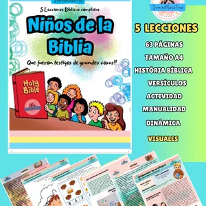 Imagen de portada para Ebook NIÑOS DE LA BIBLIA (ARCHIVO PDF)