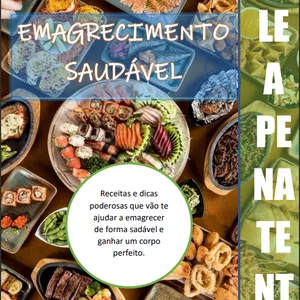 Imagem de capa para o Ebook Emagrecendo Saudável em 30 dias