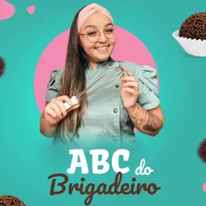 Imagem de capa para o Ebook ABC do Brigadeiro por Letícia Borgheti