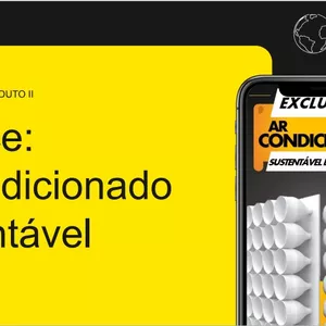 Imagem de capa para o Ebook Como fazer Eco Ice ar-condicionado sustentável