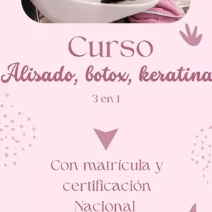 Imagen de portada para Curso online Curso, Alisado, Botox y keratina 