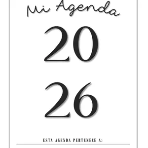 Imagen de portada para Ebook Agenda 2026 - Femenina - Semanal - Filas