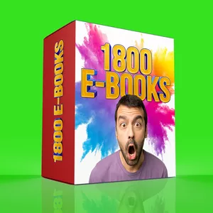 Imagem de capa para o Ebook 1800 E-BOOKS
