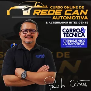 Imagem de capa para o Curso online Curso Rede CAN Automotiva &amp; Alternador Inteligente