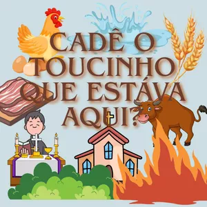 Imagem de capa para o Ebook Parlenda Cadê o toucinho que estava aqui?