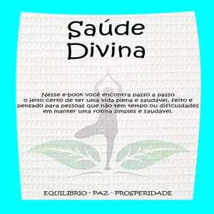 Imagem de capa para o Ebook SAÚDE DIVINA