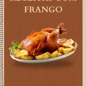 Imagem de capa para o Ebook Receitas com Frango