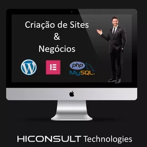 Imagem de capa para o Curso online Criação de Sites &amp; Negócios
