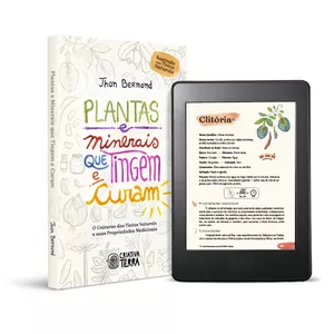 Imagem de capa para o Ebook E-book Plantas e Minerais que Tingem e Curam