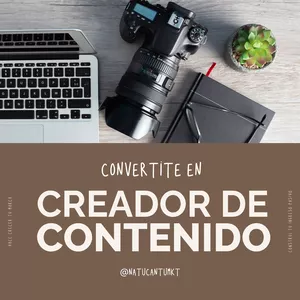 Imagen de portada para Ebook Convertite el Creador de Contenido