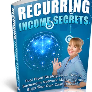 Cover image for Ebook Recurring Income Secrets