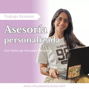 Imagen de portada para Curso online Asesoría Personalizada con Saira de Virtuales Virtuosas