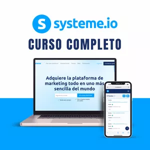 Imagen de portada para Curso online Curso online de Systeme.io