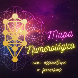 Mapa Numerológico Cabalístico - Completo com previsões e analise de Assinatura por Anderson Ôliveira