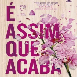 Imagem de capa para o Ebook É Assim Que Acaba - Colleen Hoover