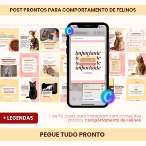 Imagem do curso PACK PARA COMPORTAMENTO DE FELINOS