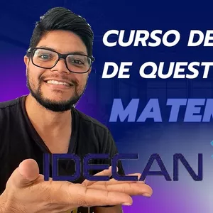 Imagem de capa para o Curso online Curso MATEMÁTICA  banca IDECAN Resolução de Questões