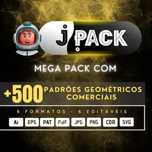 Imagem de capa para o Curso online J.PACK - Padrões Geométricos Comerciais
