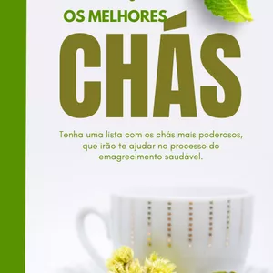 Imagem de capa para o Ebook Os melhores chás para emagrecer