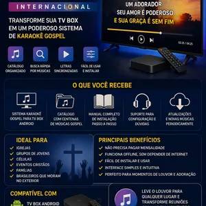 Imagem de Karaoke Gospel Sistema Par ainstalação dica de Como Instalar criado por GRAZIELLY ROBERTA FREITAS STANKUNAVICIUS BARRIONUEVO na hotmart