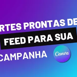 Imagem de capa para o Ebook Artes para FEED para Pré-Candidatos 