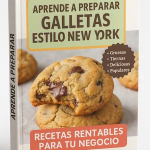 Imagen de portada para Ebook Todo sobre como hacer galletas estilo NewYork