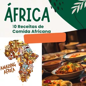 Imagem de capa para o Ebook 10 receitas de comida africana