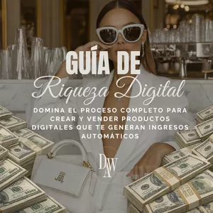 Imagen de portada para Ebook Riqueza Digital - La Guía Definitiva para Multiplicar tus Ingresos