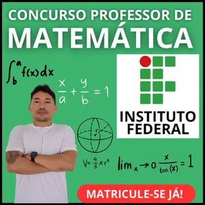 Imagem do curso Matemática para Concursos dos (INSTITUTOS FEDERAIS) – Resolução de Provas Reais