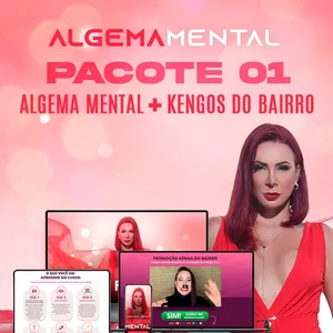 Imagem de capa para o Curso online Pacote 1 - Algema Mental + Kengos do Bairro - Parc. Diferenciado
