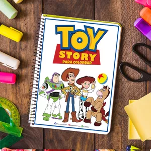 Imagen de portada para Curso online "Libro para Colorear de Toy Story 🤠🚀 – ¡Diversión y Aventuras con Woody, Buzz Lightyear y sus Amigos!"