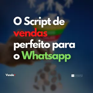 Imagem de capa para o Ebook O SCRIPT DE VENDAS PERFEITO PARA O WHATSAPP