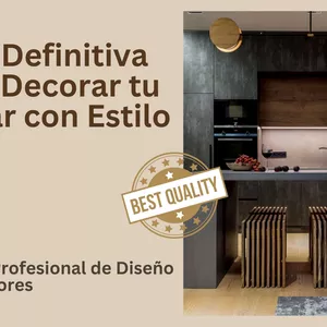Imagen de portada para Ebook Guía Definitiva para Decorar tu Hogar con Estilo: Manual Profesional de Diseño de Interiores
