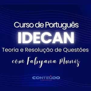 Imagem de capa para o Curso online Curso de Português  IDECAN: Teoria e Resolução de Questões
