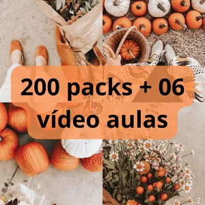 Imagem de capa para o Curso online Pack com 200 presets + 06 Vídeo Aulas