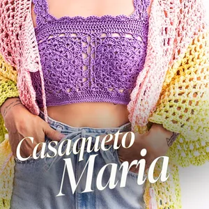 Imagem de capa para o Curso online Receita Casaqueto / Bolero Maria