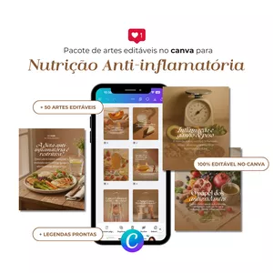 PACK PARA NUTRIÇÃO ANTI-INFLAMATÓRIA