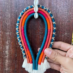 Imagem de capa para o Curso online Curso de Mini Cocar em Macramê