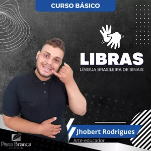 Imagem de capa para o Curso online Curso de Libras (Língua Brasileira de Sinais) - 250h
