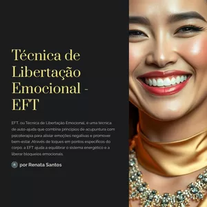 Imagem de capa para o Ebook Técnica de Libertação Emocional - EFT