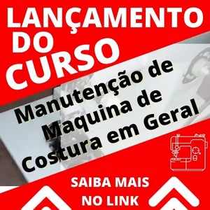 Imagem do curso Manutenção de Maquina de Costura em Geral
