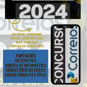 Imagem de capa para o Ebook SIMULADO CONCURSO CORREIOS 2024