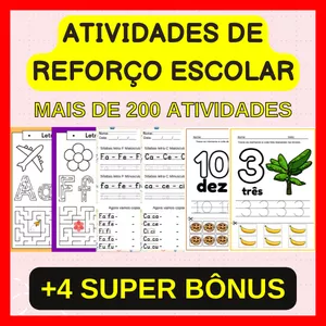 Curso Atividades de Reforço Escolar para Professores e Pais