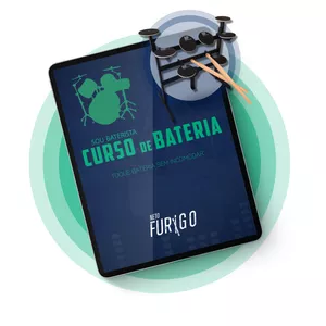 Imagem de capa para o Curso online Curso de Bateria - Método Sou Baterista®