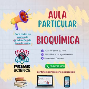 Imagem de capa para o Serviço online Aulas de Bioquímica